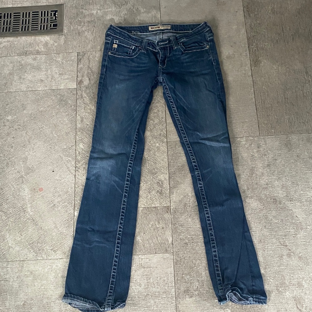 Big Star Women's Dark Blue Boot Cut Jeans